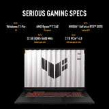 Ordinateur portable de jeu Asus tuf gaming a18 fa808um-s8112w (ryzen 7 260 | rtx 5060 | 16 go | SSD 1 to) - afbeelding 17