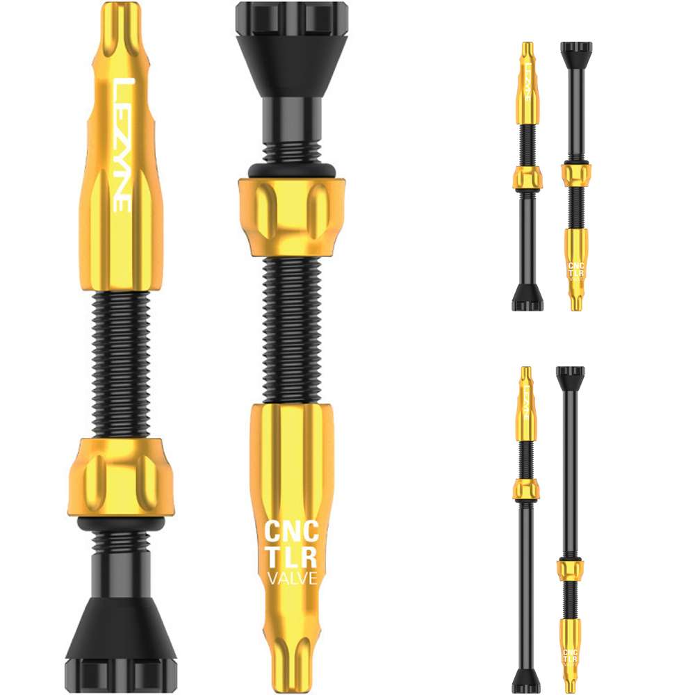 Valves tubeless cnc Lezyne