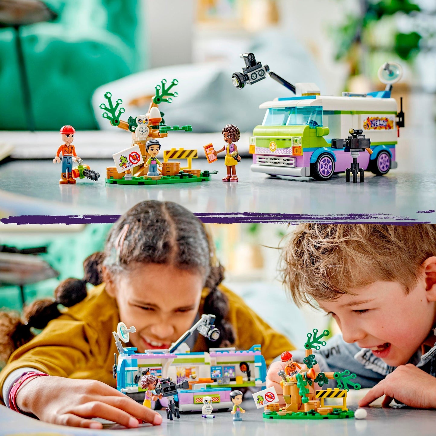 LEGO LEGO Friends 41749 Bus de nouvelles