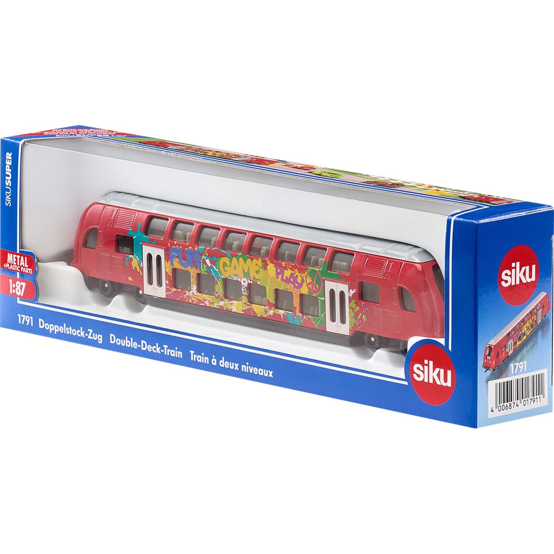 Train Siku Super Double -Decker
