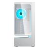 Boîtier tour midi Cougar cfv235 (blanc | 2x USB-A | 1x USB-C | RGB | verre trempé)