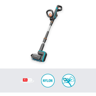 Gardena Aquabrush Patio 18V P4A Batterie solo Multi-nettoyant
