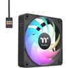 Thermaltake ct120 ex argb sync ventilateur de refroidissement PC (pack de 3 ventilateurs) ventilateurs de boîtier (noir, 3 pièces, 120 x 120 x 25 mm, pwm)