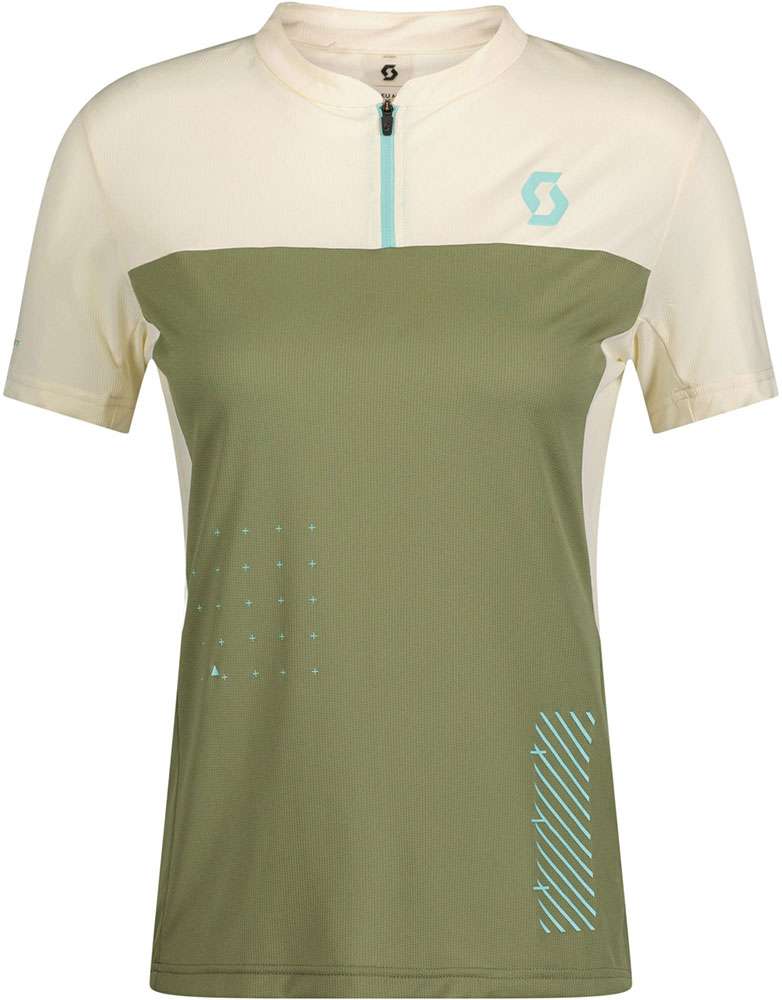 Scott trail vertic zip - maillot vtt femme