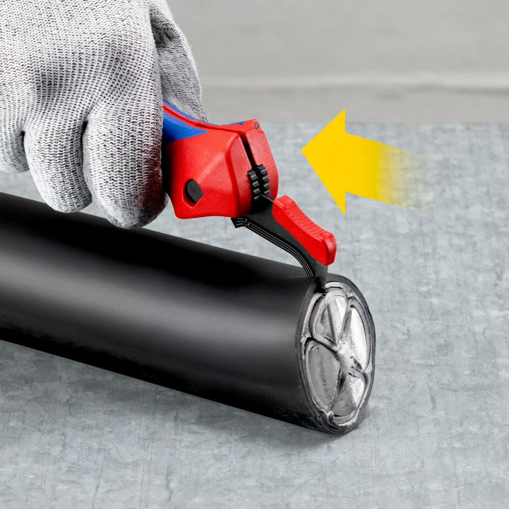 Couteau de démontage Knipex avec patin coulissant - 16 50 145 sb