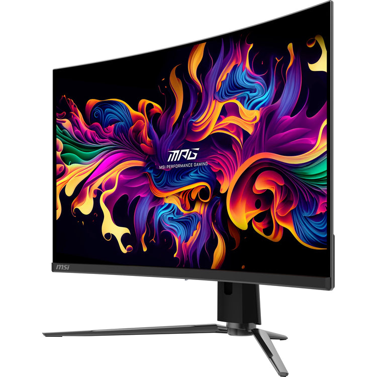 Moniteur de jeu incurvé MSI MPG 321curx QD-OLED 31,5 4K UHD (noir, 2x HDMI, Display Port, 2x USB-A, USB-B, USB-C, 240 Hz)