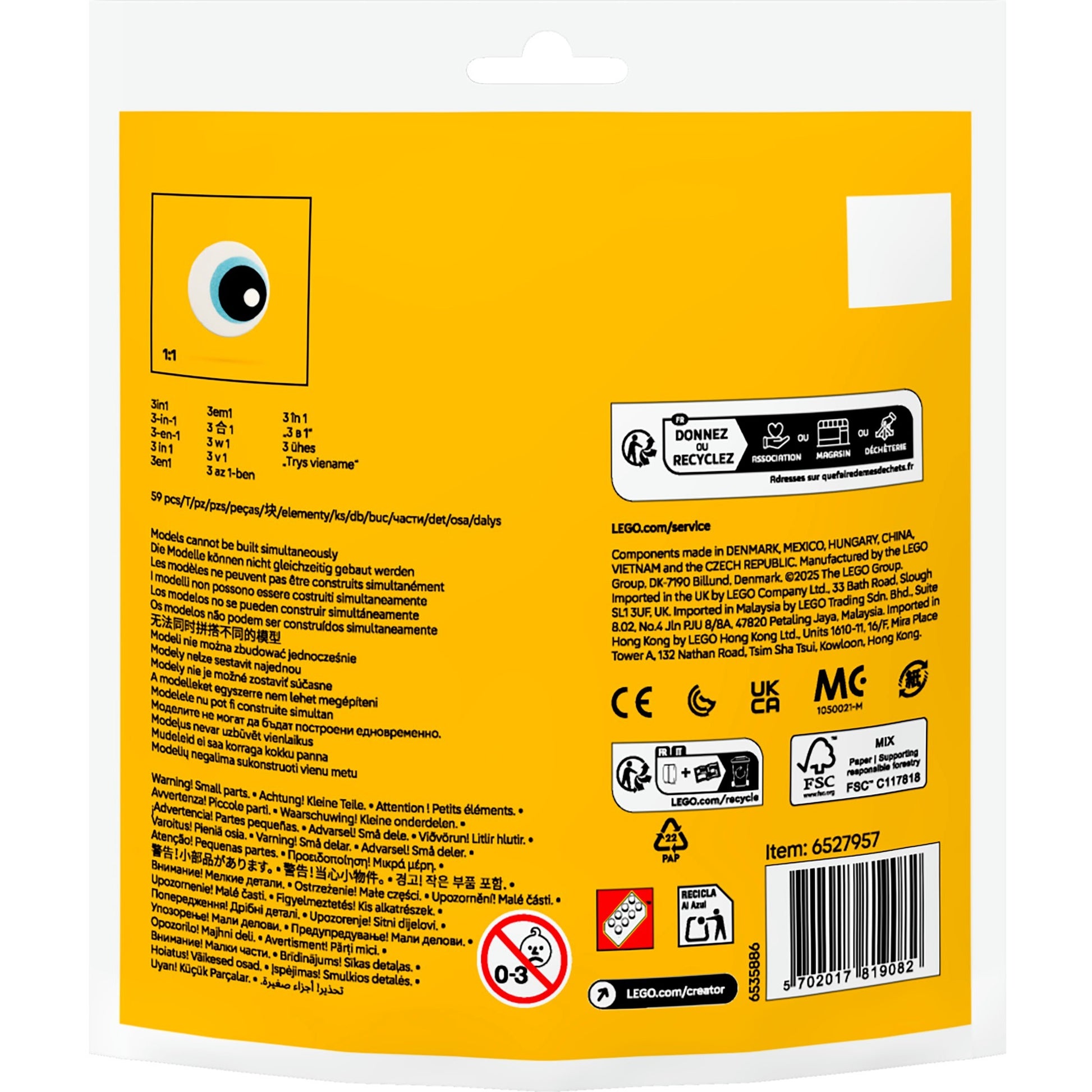 LEGO 30688 Créateur Bag Tropical Toucan