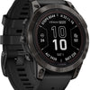 Garmin fenix® 7 pro - édition saphir solaire 47 mm - montre intelligente multisport GPS