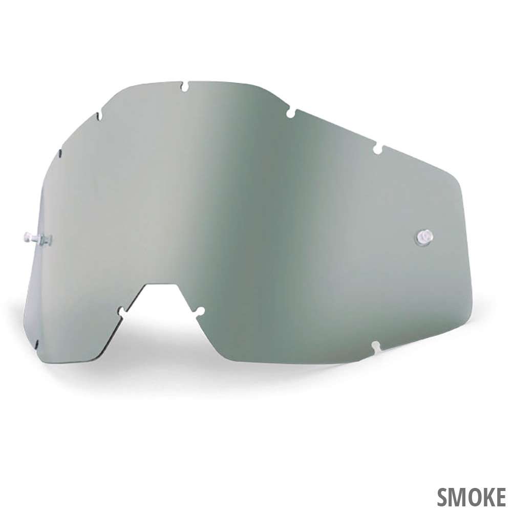 Lentille transparente antibuée 100 % génération 1 (fumée) - lentille de remplacement
