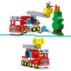 Lego Duplo Town 10473 camion de pompiers avec tuyau et pompier