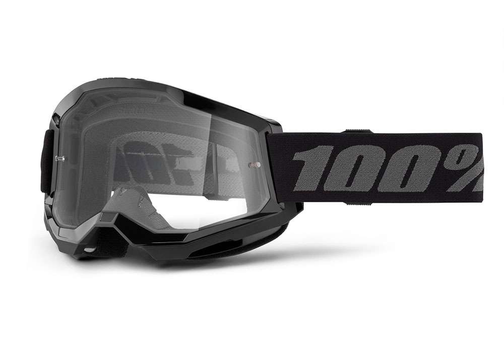 100% strata 2 (verre transparent fa23) noir - masque