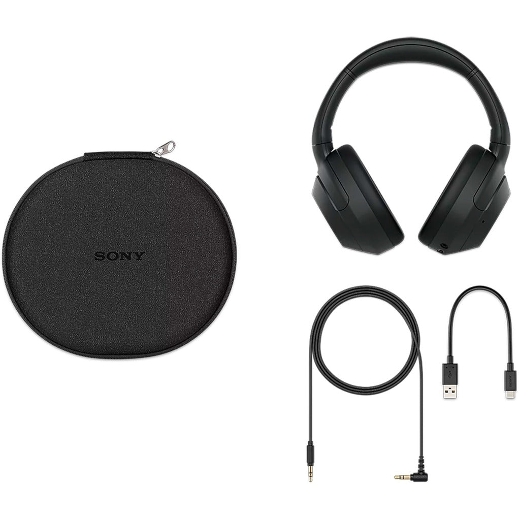 Sony ult wear casque sans fil avec casque supra-auriculaire à réduction de bruit (noir, Bluetooth)