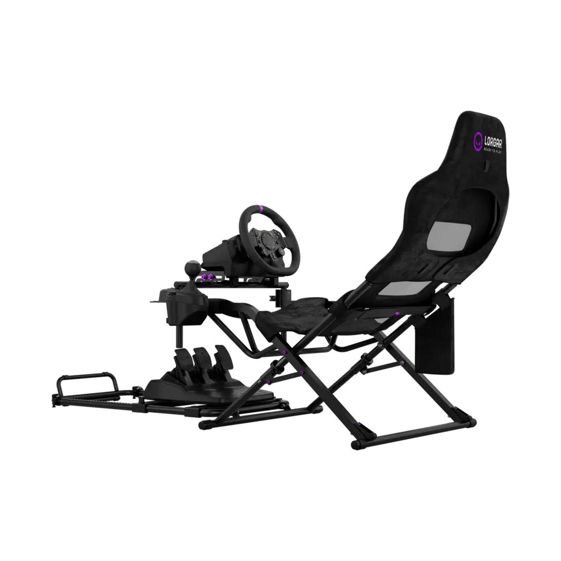 Simulateur de course raf1 avancé Lorgar (noir)