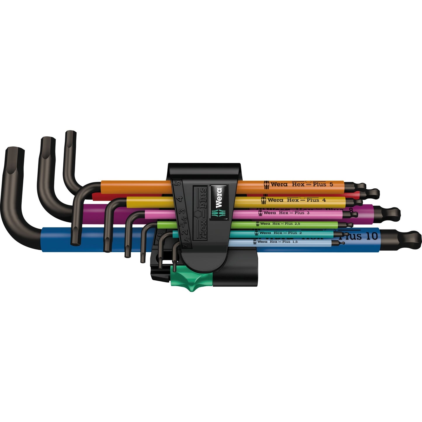 Wera Zuuss Set 950 9 Hex-plus Mulicolour 1 SB