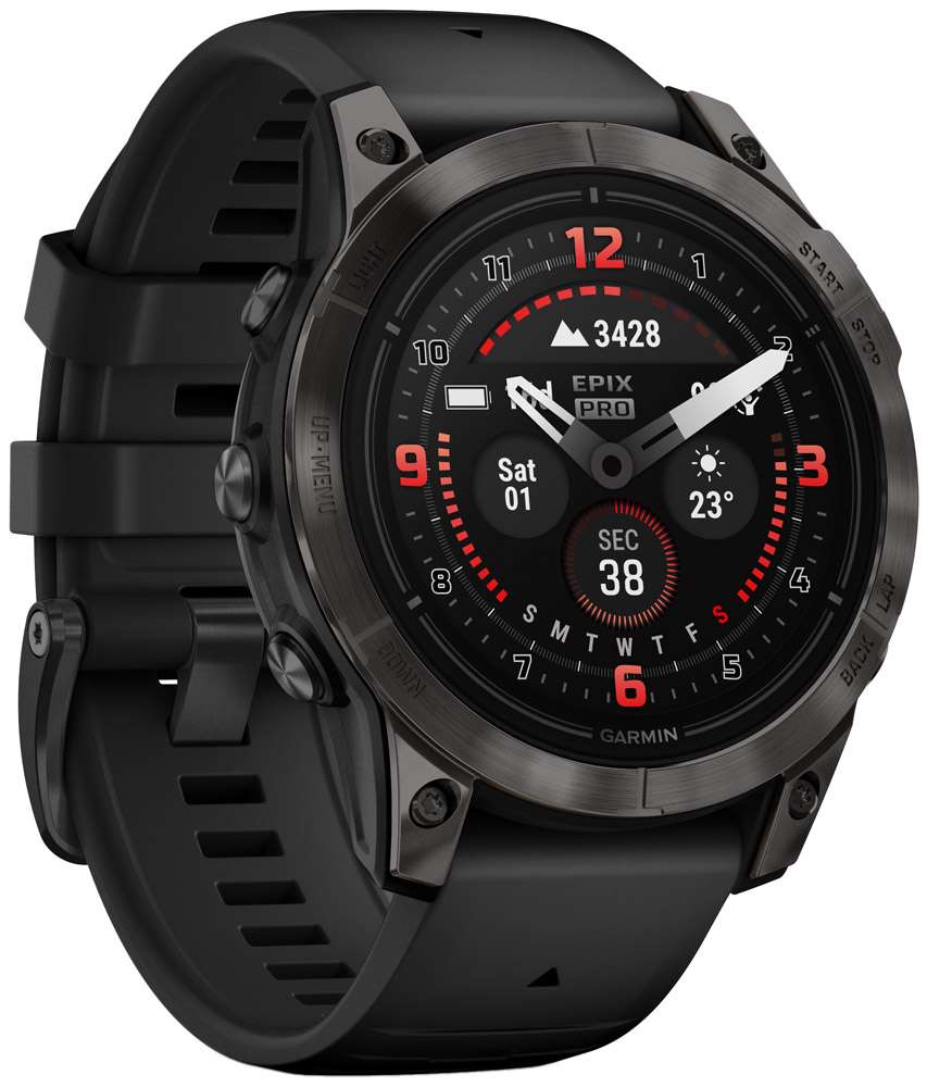Garmin epix™ pro (gen 2) saphir 47 mm - Montre connectée multisport GPS