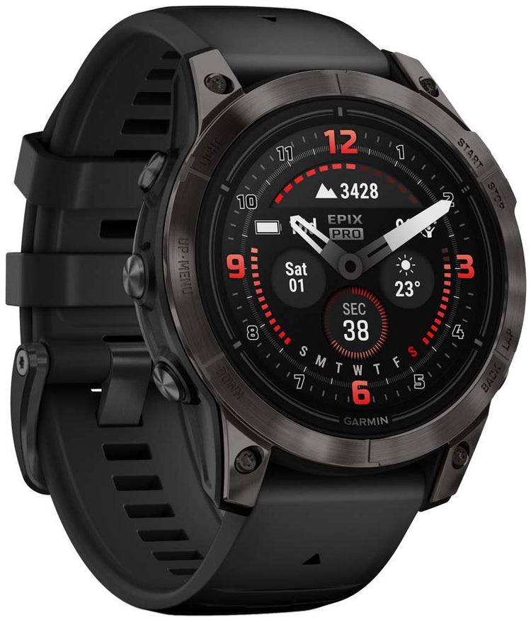 Garmin epix™ pro (gen 2) saphir 47 mm - Montre connectée multisport GPS