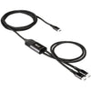 Club 3D USB Type-C, Y Câble de charge en 2x USB Type-C