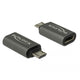 Adaptateur Dellock USB 2.0 Micro-B mâle à USB Type-C 2.0 FEM