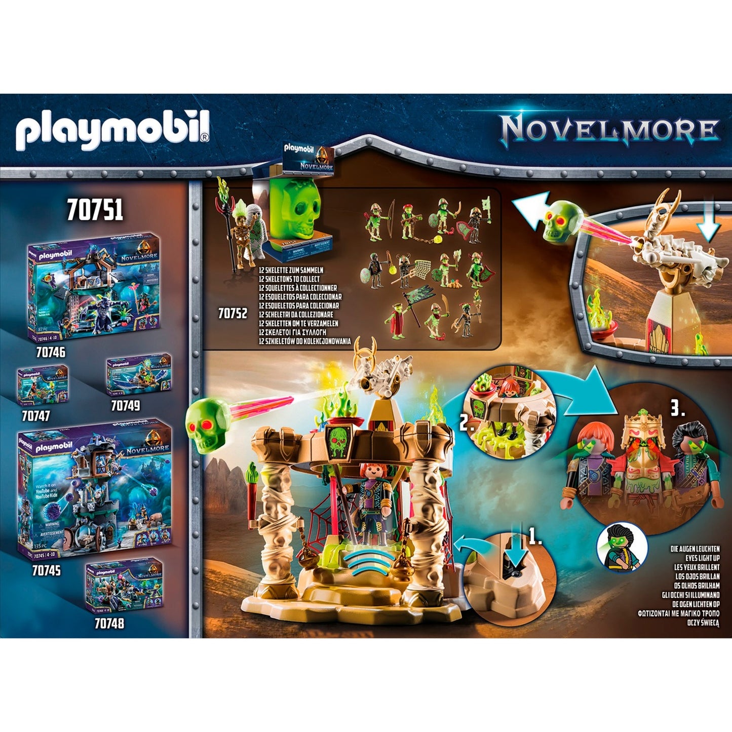 Playmobil Novelmore Sal'ahari Sands Temple du Skele