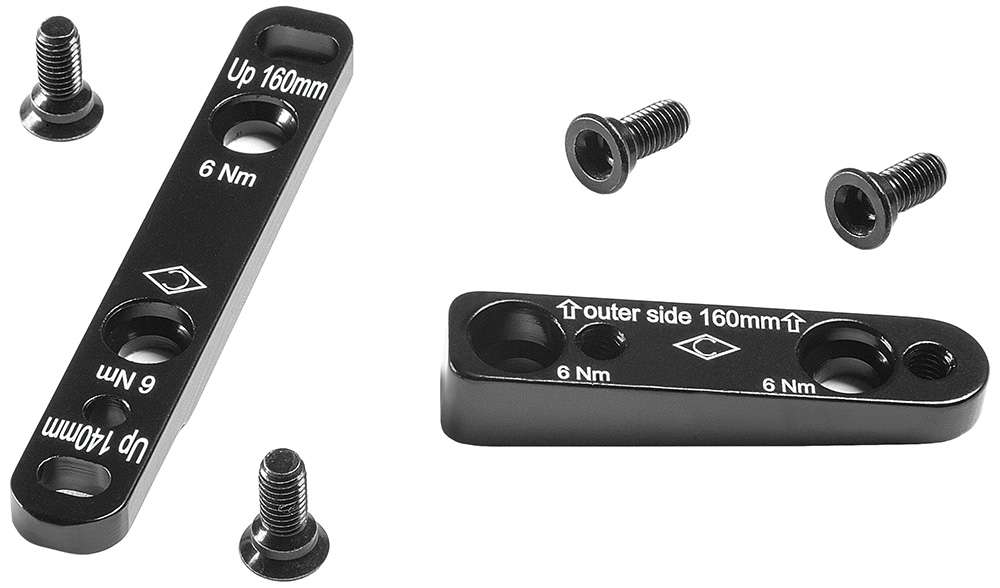 Adaptateur Campagnolo (arrière) incl. Boulons Ekar