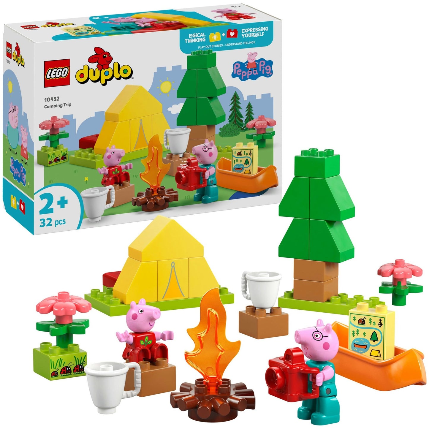 LEGO DUPLO 10452 PEPPA PIG CAMPING TROIS
