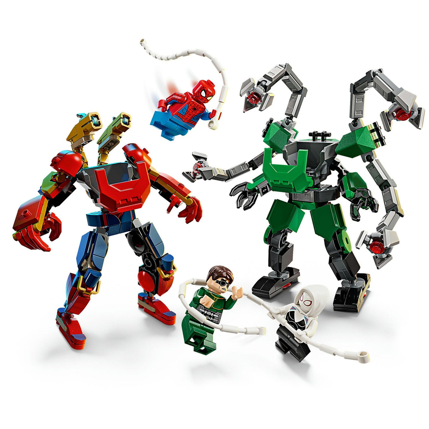 Lego 76338 Super Heroes Marvel Mecha Duel Spiderman contre Docock