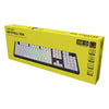 Hator skyfall sans fil, clavier de jeu (noir, disposition américaine, hator aurum citron, RVB, double shot abs, hot-swap, bluetooth usb-c 2,4 GHz)