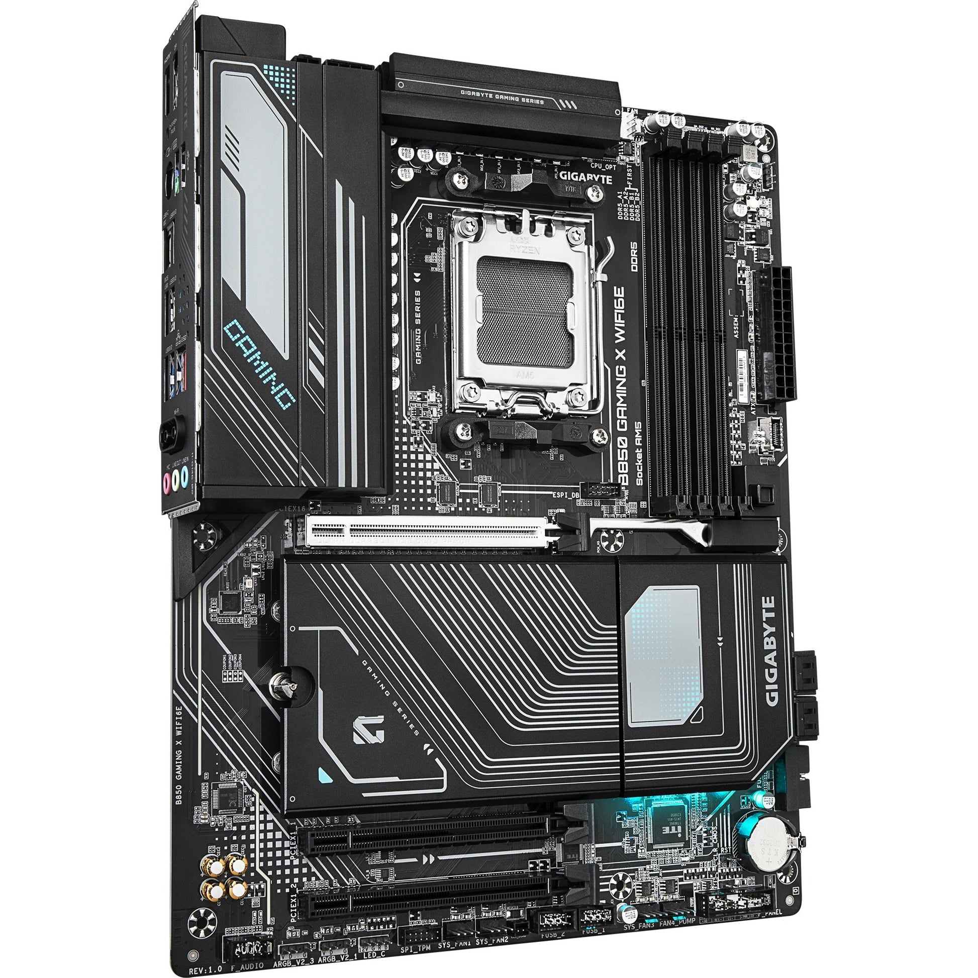 Gigabyte B850 Gaming X WiFi6e, ATX, AMD AM5, B850, 4X DDR5 8200 O.C, 2.5GBE, Wi-Fi 6th, BT 5.3, USB-C