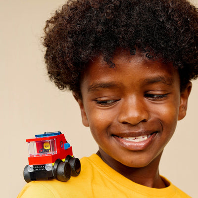 Lego city brick monte 60482 véhicules camion de pompiers | 2 pièces