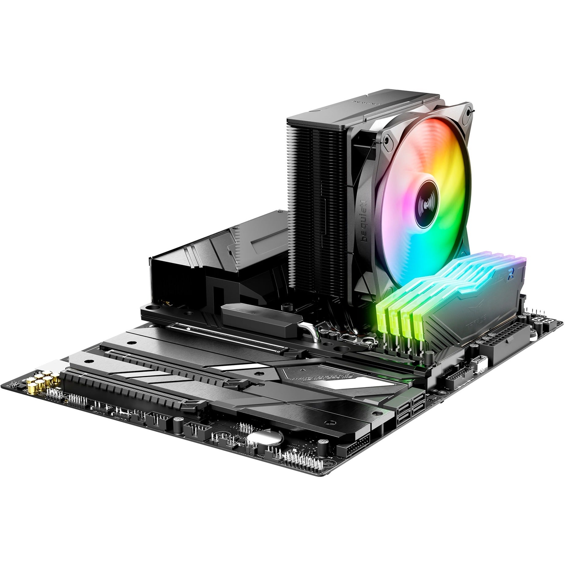 Soyez silencieux! Refroidisseur de processeur Pure Rock 3 LX RGB (noir)