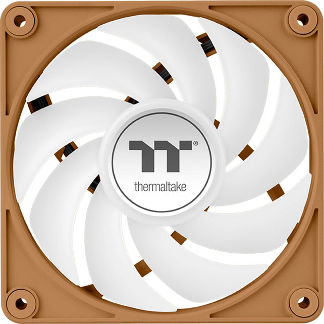 Thermaltake ct120 ex argb sync ventilateur de refroidissement pour PC gravier sable (pack de 3 ventilateurs) ventilateurs de boîtier (marron clair, 3 pièces, 120 x 120 x 25 mm, pwm)