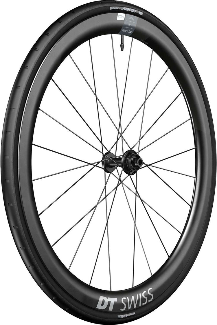 Roue avant carbone Dt swiss erc 1400 dicut wts 45 28 cl