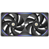 Nzxt performance fan f280x ventilateurs de boîtier rgb (noir, 2 pièces, 280 x 140 x 30 mm, pwm)