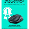 Souris sans fil Logitech m185 (bleue, vente au détail)