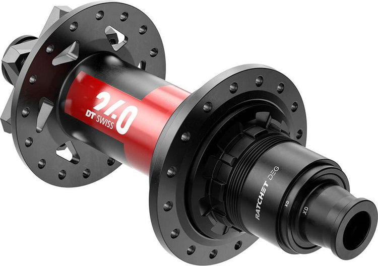 Moyeu arrière vtt DT swiss 240 classic deg90 6 trous 12x157mm