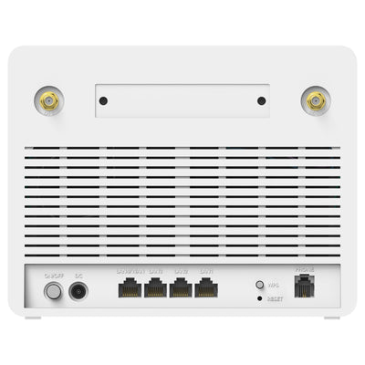 Cudy ac1200 wi-fi 4g lte-cat6 routeur gigabit lt700e routeur maillé (blanc, maillé, emplacement nano sim)