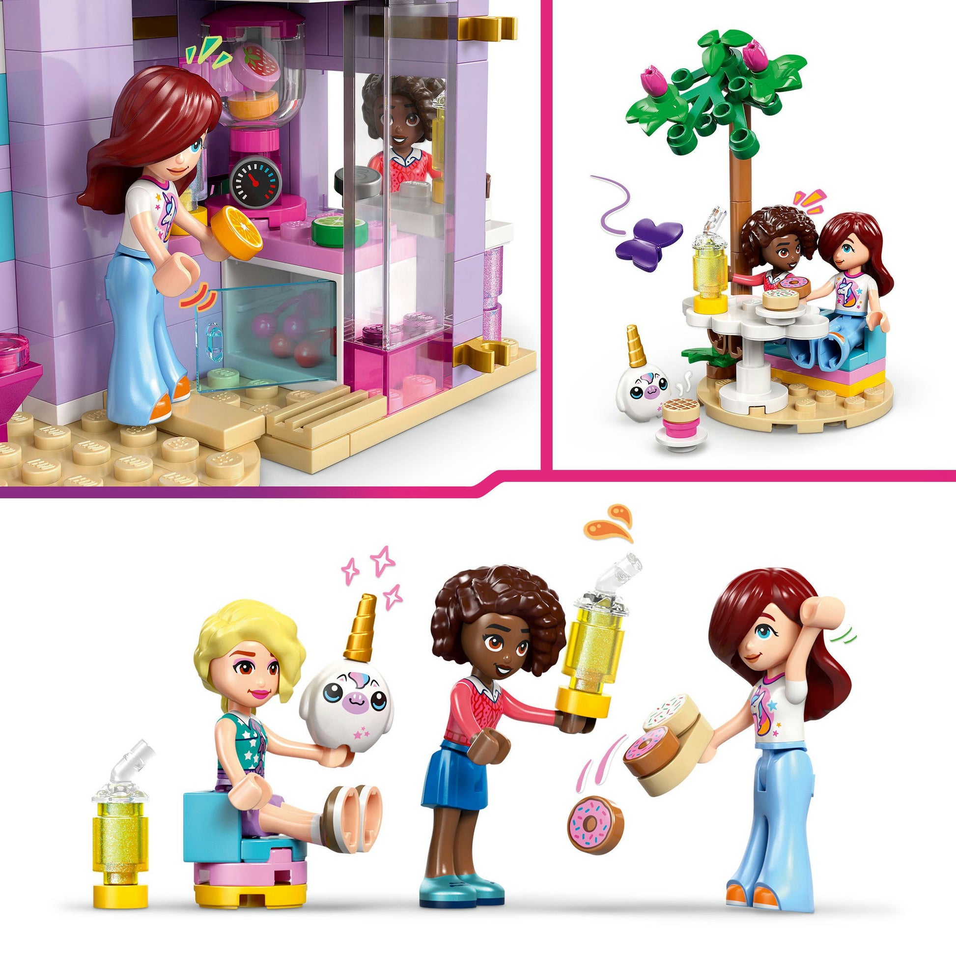 Lego Friends 42684 Le café de rêve de la licorne