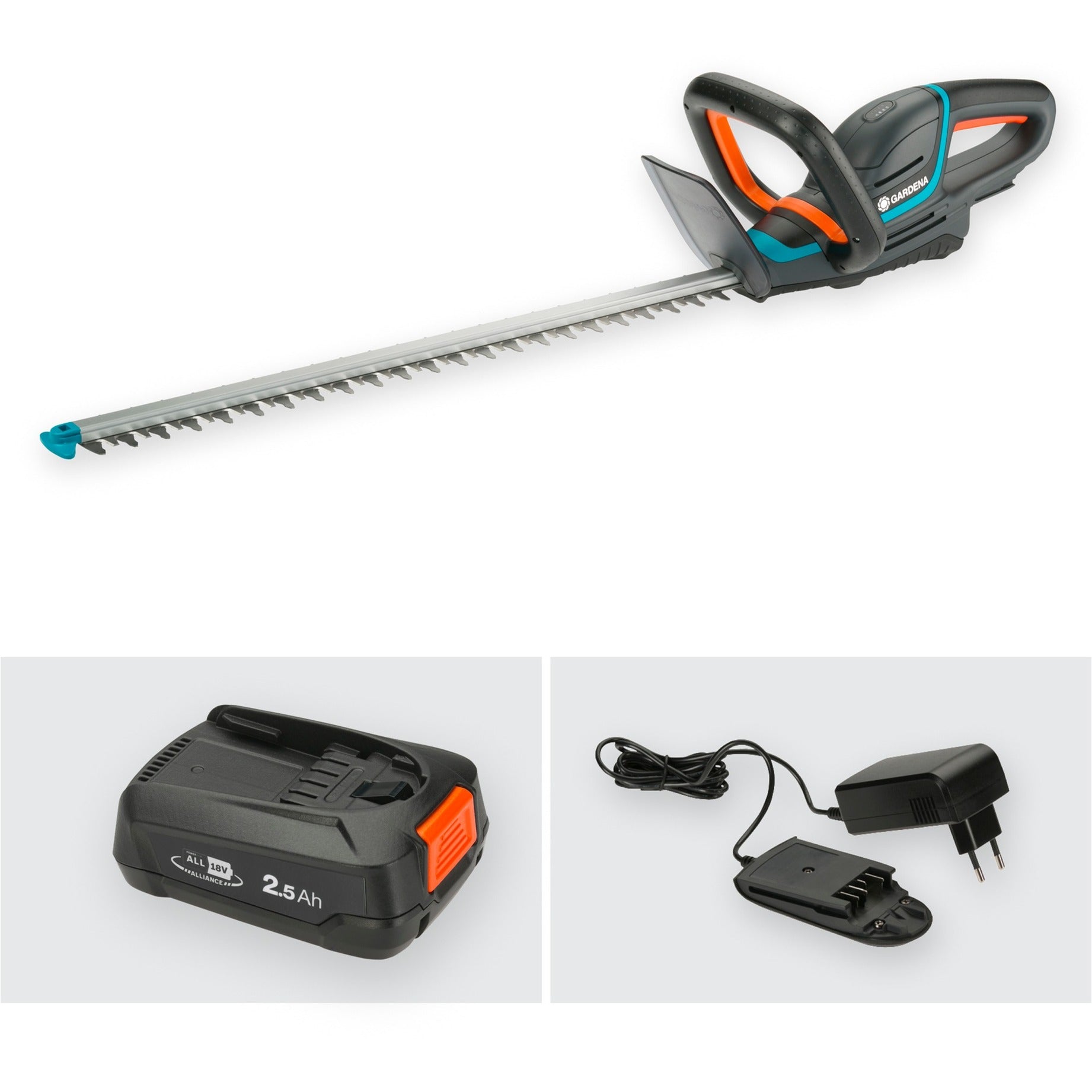 Gardena Battery Haid Trimmer Comfortcut 60 18V P4A Set