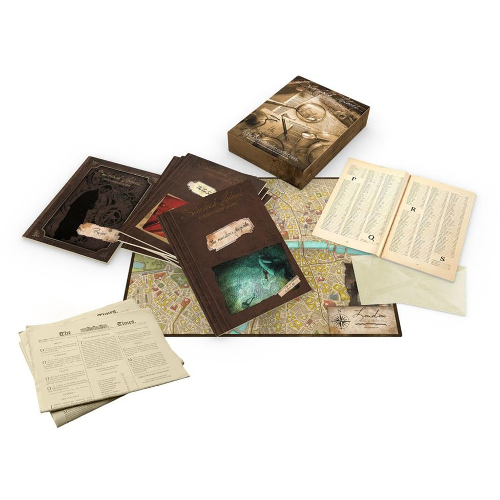 ASMODEE SHERLOCK HOLMES CONSULTANT DÉTECTION: La Tamise M