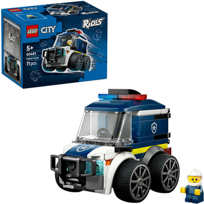 Lego city brick monte 60481 véhicules voiture de police | 2 pièces