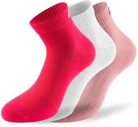 Lenz performance quarter tech - chaussettes de course (paquet de 3)