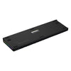 Hator skyfall pro sans fil, clavier de jeu (noir, disposition américaine, hator aurum vanille silencieux, RVB, pbt double-shot, échange à chaud, bluetooth usb-c 2,4 GHz)