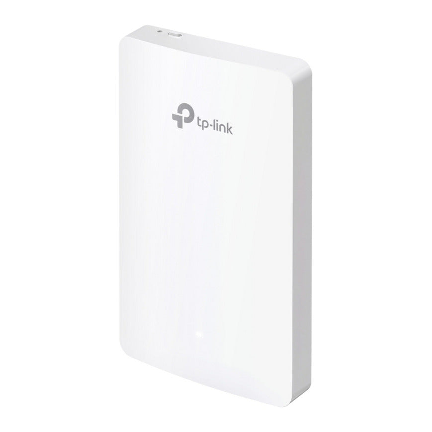 Tp-link omada eap615-wall ax1800 plaque murale wifi 6 point d'accès (blanc, poe)