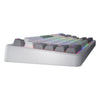 Hator rockfall 3 tkl sans fil, clavier de jeu (blanc, disposition américaine, hator aurum orange, RVB, touches PBT, hotswap, Bluetooth USB-C 2,4 GHz)
