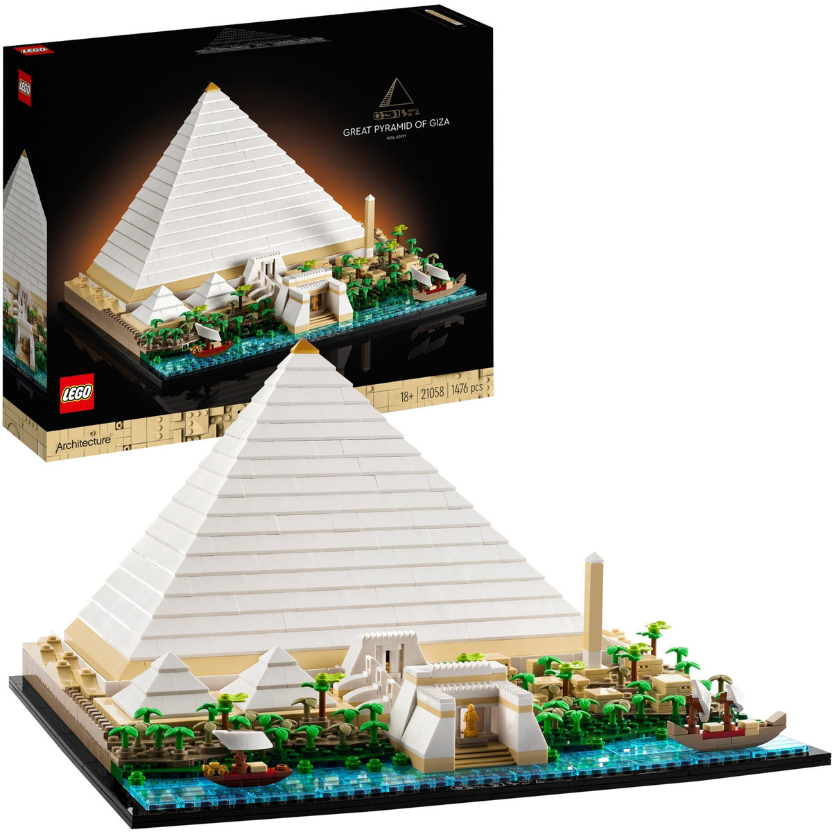 LEGO LEGO Architecture 21058 Grande pyramide de Gizeh