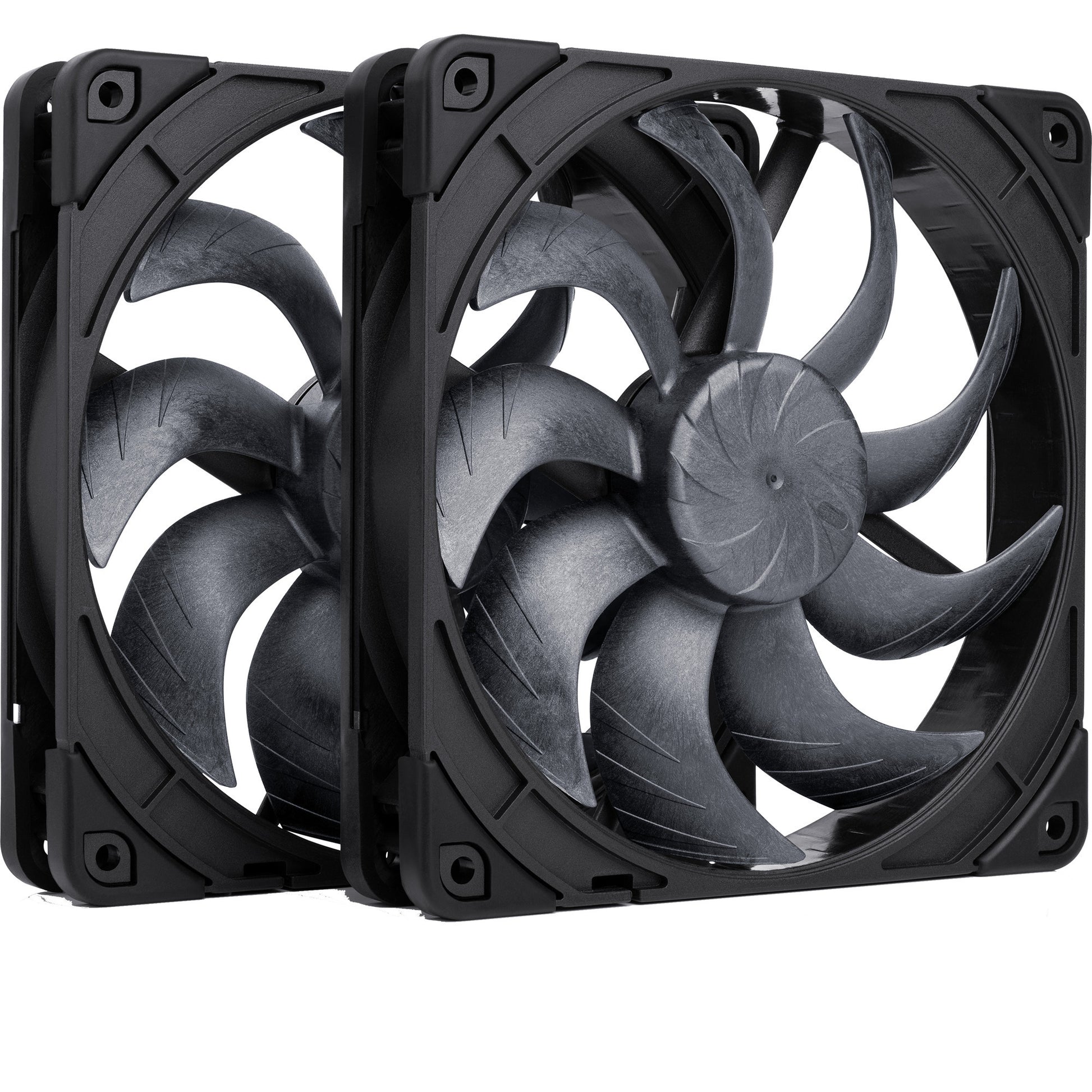 Noctua nf-a14x25 g2 pwm sx2-pp chromax.black ventilateurs de boîtier (noir, 2 pièces, 140 x 140 x 25 mm)