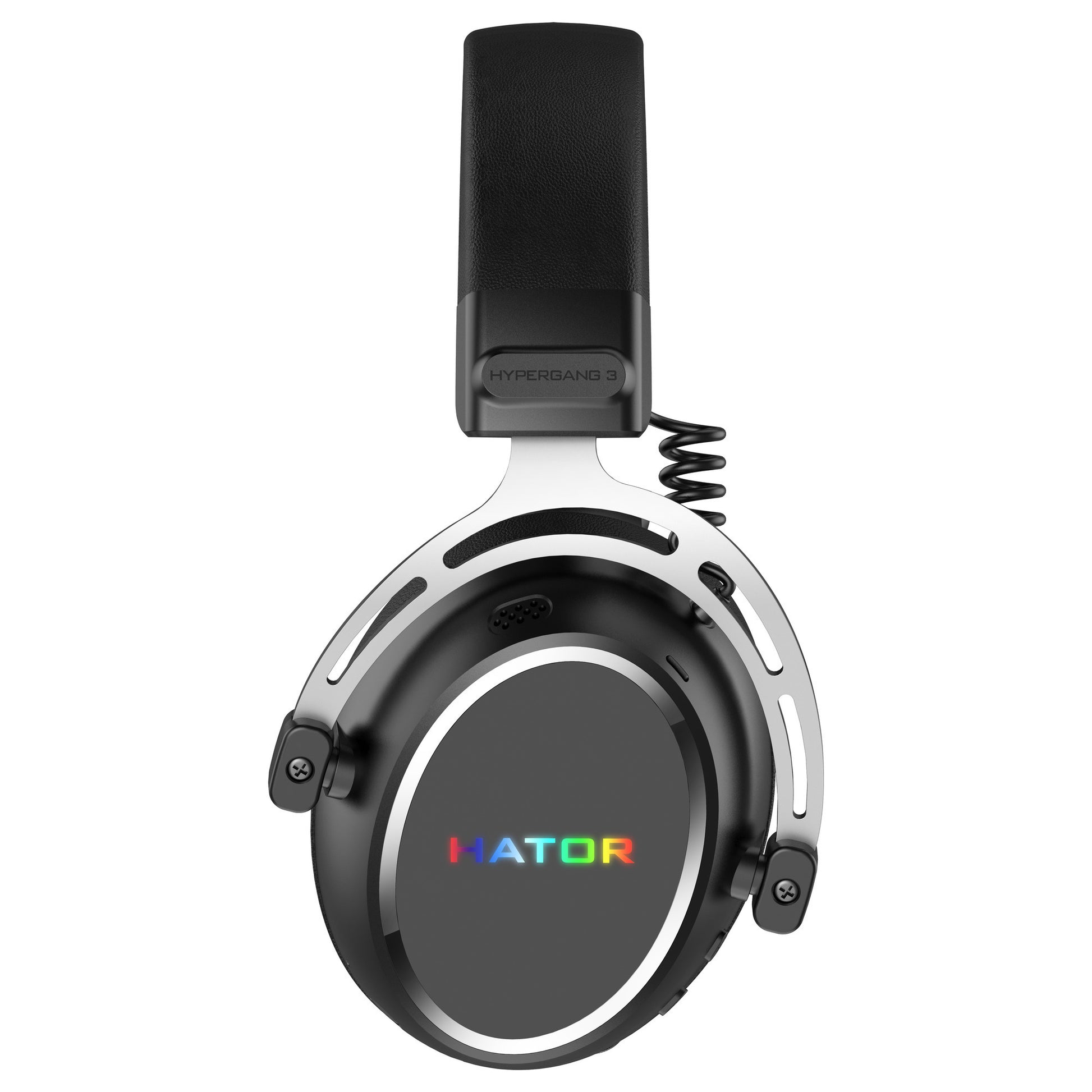 Casque de jeu supra-auriculaire sans fil Hator Hypergang 3 (noir, RVB, Bluetooth USB 2,4 GHz)