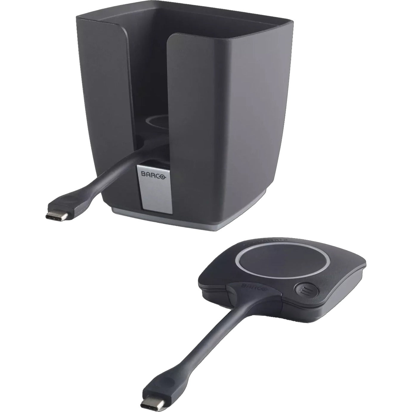 Ensemble de boutons et de plateaux Barco ClickShare