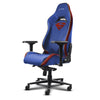 Trust GXT 721SM Ruya Pro Premium Chaise de jeu confortable (Bleu Rouge)