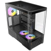 Boîtier tour midi Antec C6 Curve ARGB (noir | 2x USB-A | 1x USB-C | verre trempé)